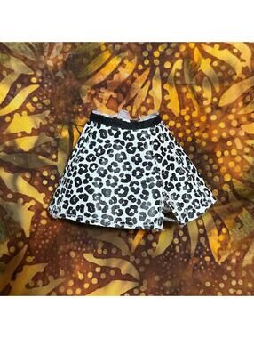 Mattel Barbie/Fashion Doll Replacement Accessory Clothing Leopard Skirt